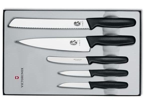 Victorinox Fibrox Kitchen Knife Set 5pce