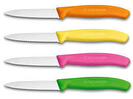 Victorinox Fibrox Paring Knife Serrated 8cm