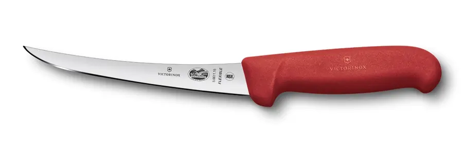 Victorinox 15cm Curved Boning Knife Red