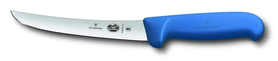 Victorinox 15cm Wide Curved Boning Knife Blue