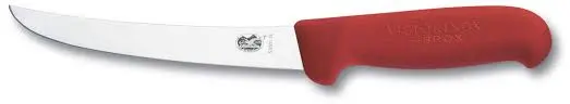 Victorinox 15cm Wide Curved Boning Knife Red