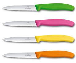 Victorinox Fibrox Paring Knife Serrated 10cm